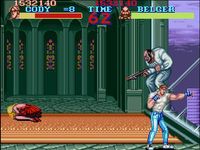 une photo d'Ã©cran de Final Fight sur Nintendo Super Nes
